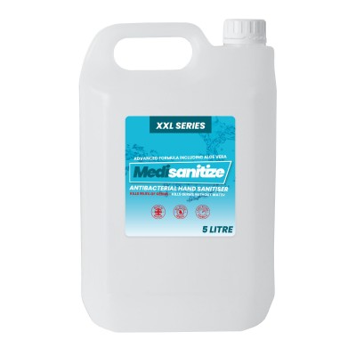 Medisanitize Anti Bacterial Hand Gel - 70%  Alcohol - 5ltr